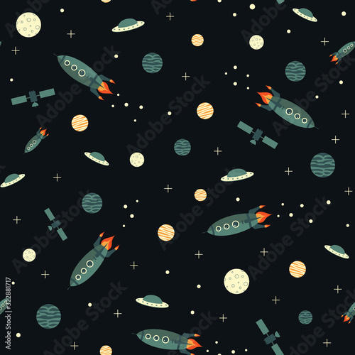 seamless pattern with elements