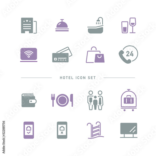 HOTEL ICON SET