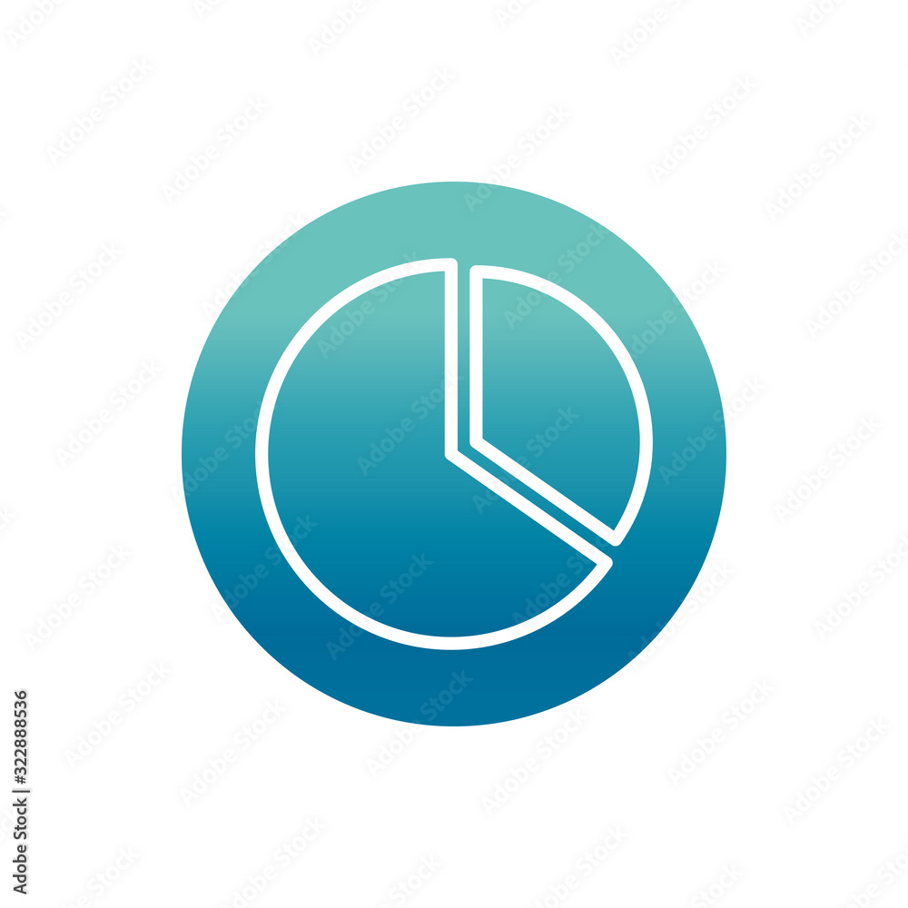 office report statistic financial business block gradient style icon office report statistic financial business block gradient style icon
