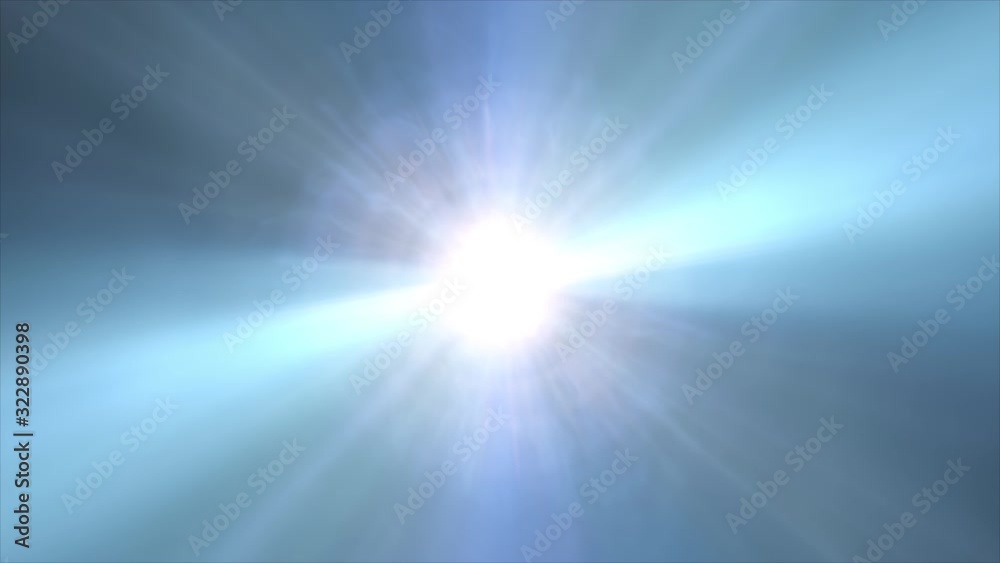 bright heavenly sunlight light orb effect abstract background