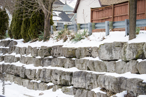 old stone wall