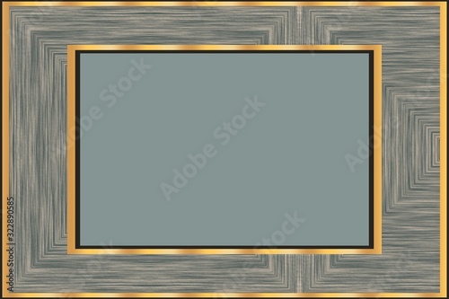 photo frame with artistic design