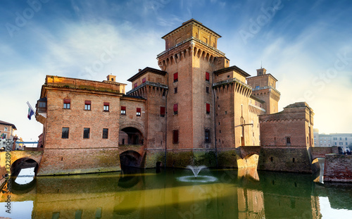 Estense Castle of Ferrara, Italy photo