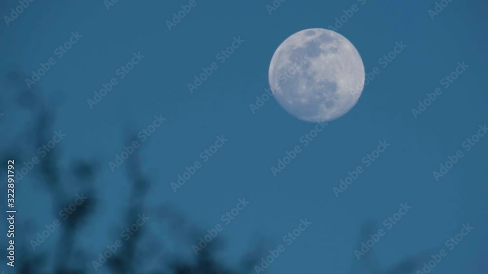 timelapse moon luna