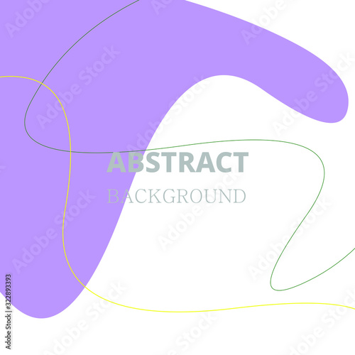 Abstract background of Irregular shapes