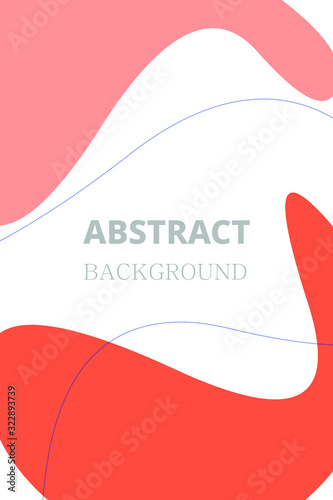 Abstract background of Irregular shapes
