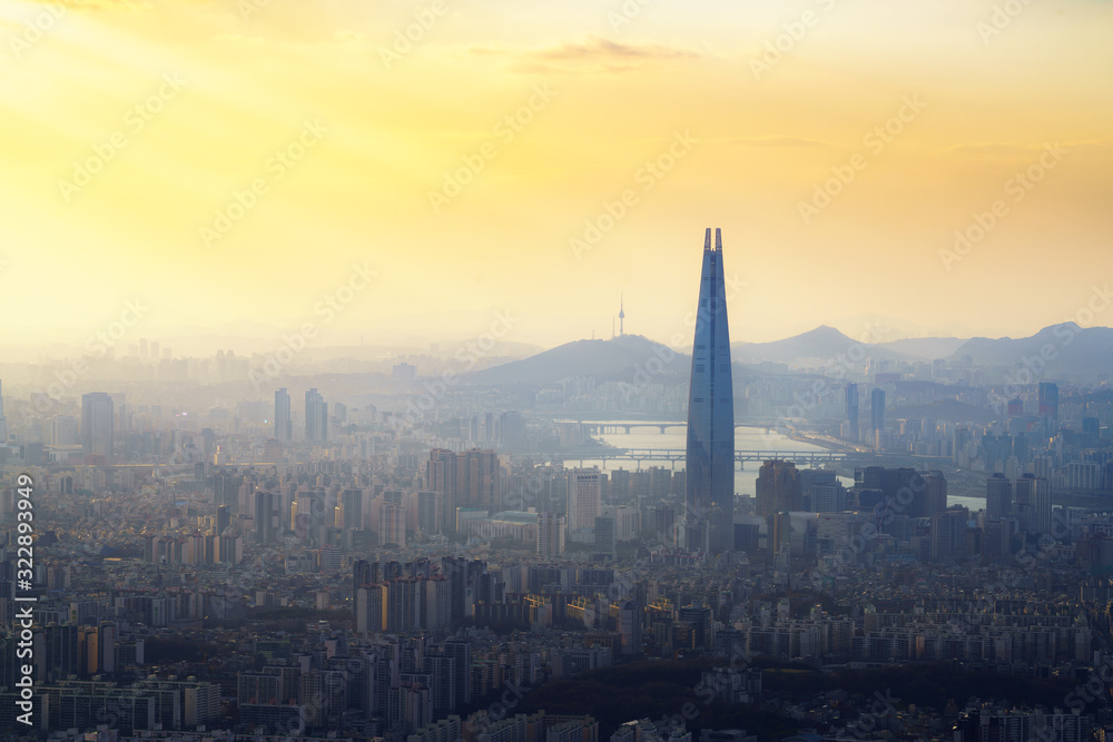 Fototapeta premium Air pollution