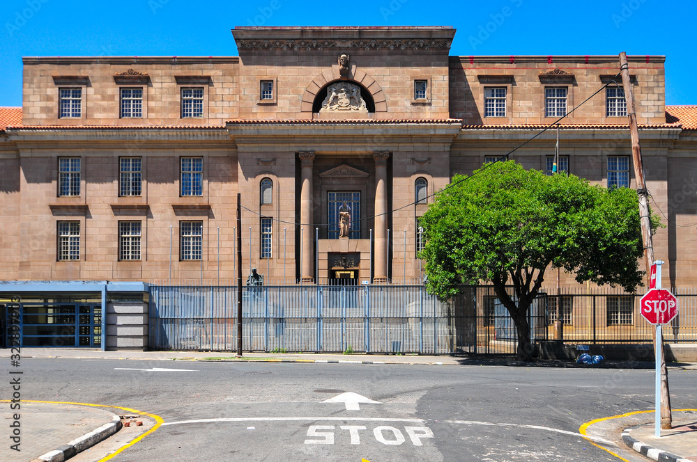Naklejka premium Centralny Sąd Grodzki w Johannesburgu
