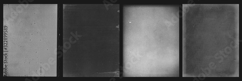 Vintage Film Scan Texture Pack Grungy Overlays with Dust and Scratches