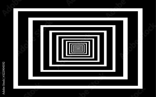 black and white tunnel texture background	