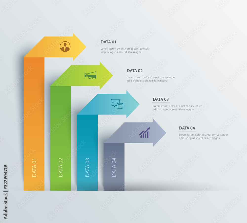 4 data Infographics tab paper index template. Vector illustration abstract background. Can be used for workflow layout, business step, banner, web design. 4 data Infographics tab paper index template. Vector illustration abstract background. Can be used for workflow layout, business step, banner, web design.