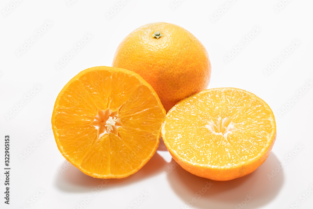Orange combination on white background.. Orange combination on white background..