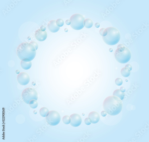 Bubble art design