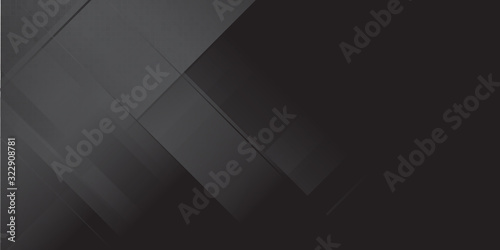 Abstract black geometric background