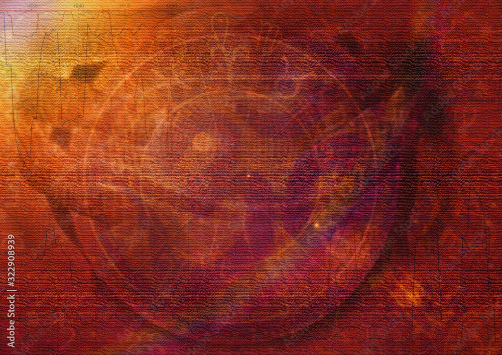 Horoscope Astologist Background Pattern Wallpaper Horoscope Astologist Background Pattern Wallpaper