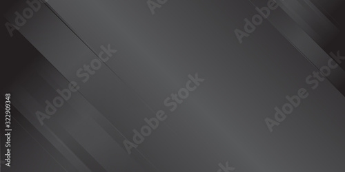 Black dark line rectangle gradient geometric abstract background. Modern concept of vector illustration design