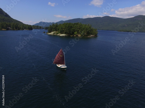 Sailboat on Lake George © Jack
