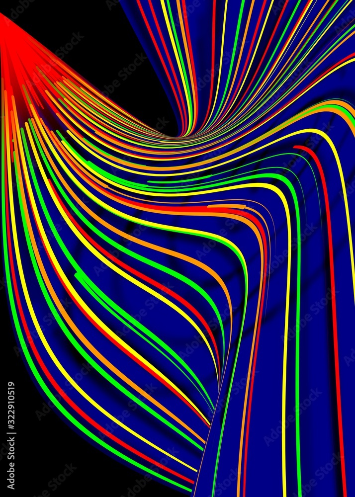 abstract background with lines - Lilleaker 