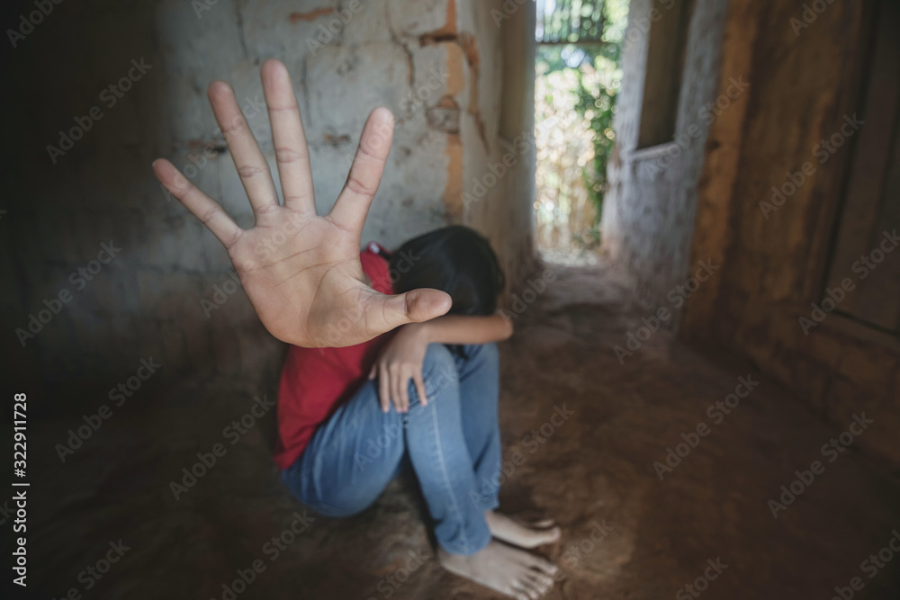 Children violence and abused concept. Children violence and abused concept.