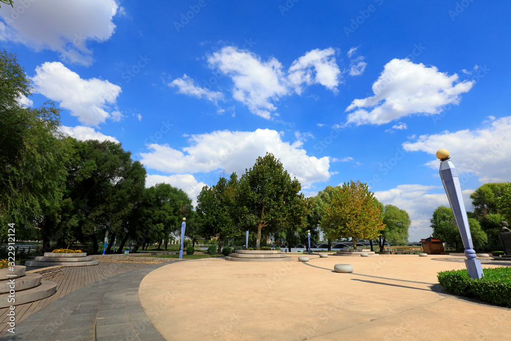 Obraz premium Park greening scenery