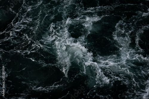 turbulent sea