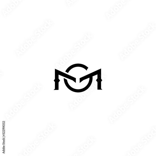 MG MG creative logo design template