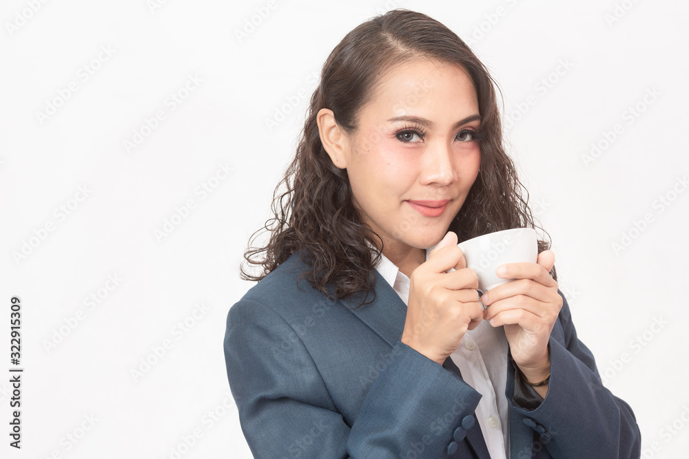 Beautiful businesswoman and her work Beautiful businesswoman and her work