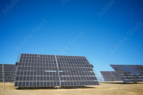 Photovoltaic panels view