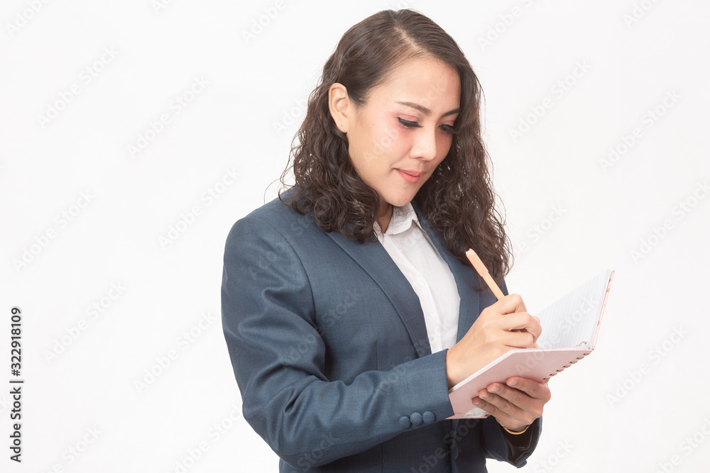 Beautiful businesswoman and her work Beautiful businesswoman and her work