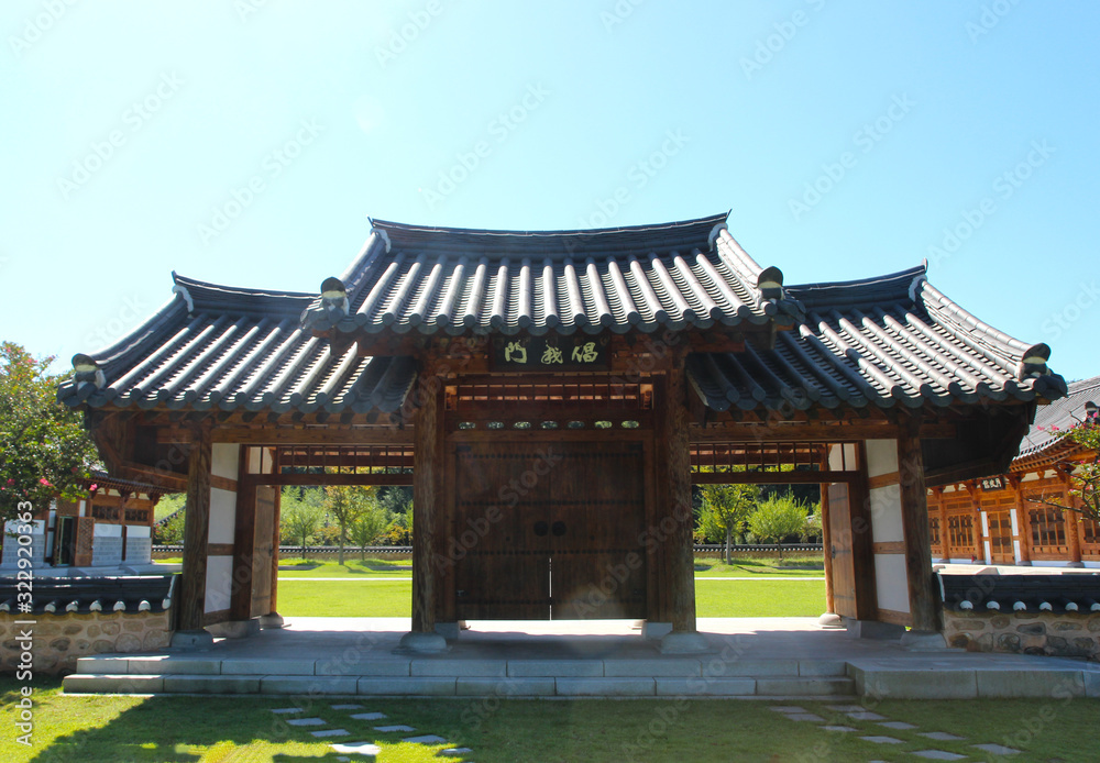 Scenery of Juknokwon in Damyang, Jeonnam, South Korea, Asia