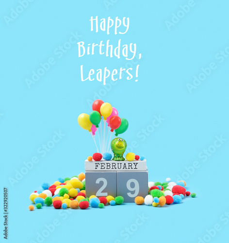 Фотография Happy Birthday, Leapers greeting card