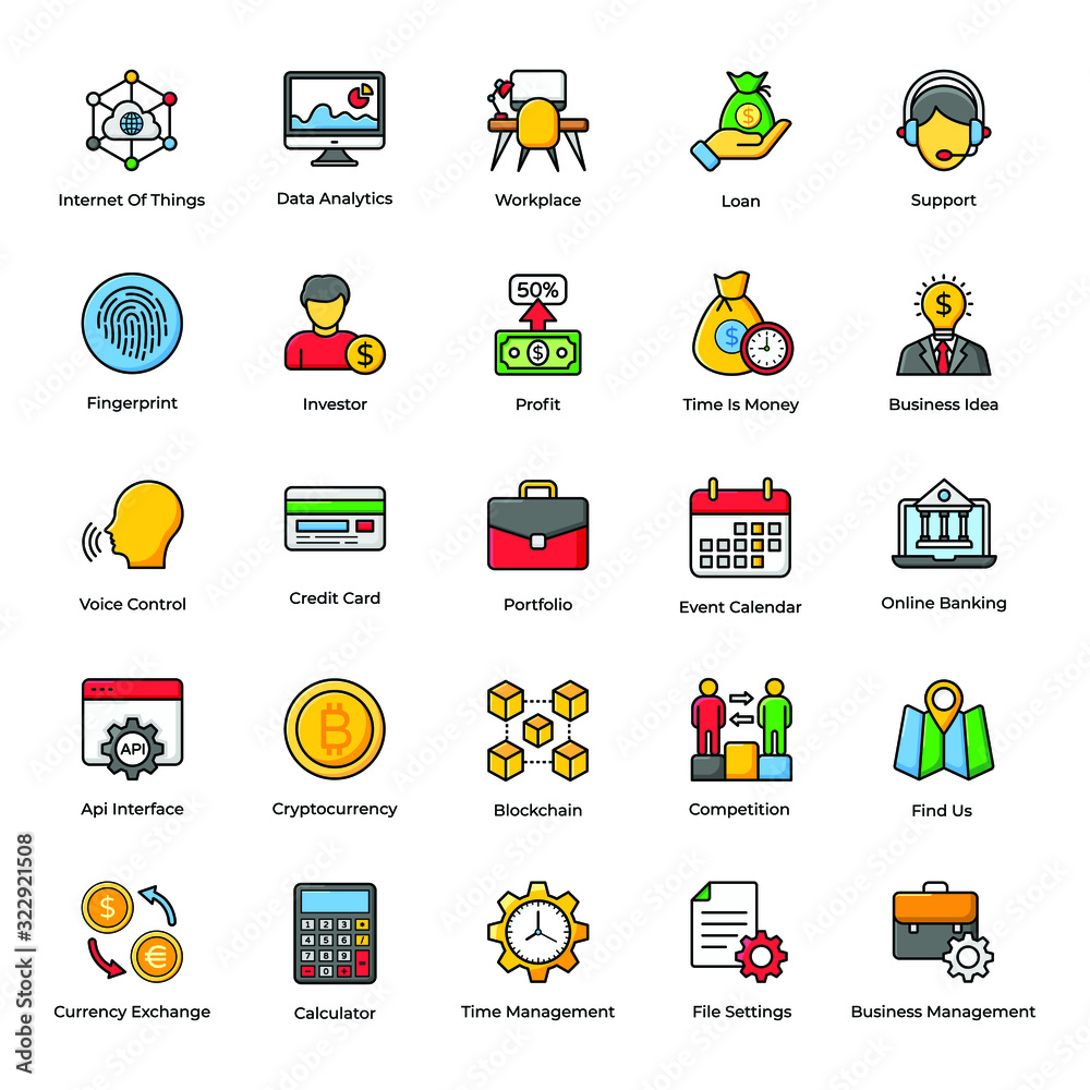 Online Business Flat Vectors Pack Online Business Flat Vectors Pack