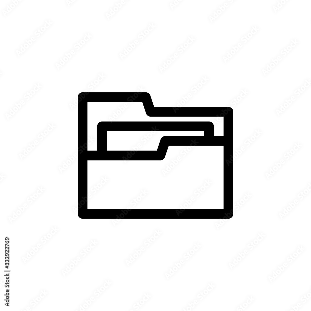 Archive Icon. Business Icon Set Vector Logo Symbol. Archive Icon. Business Icon Set Vector Logo Symbol.