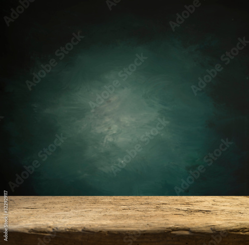 wood brown grain texture  dark wall background  top view of wooden table