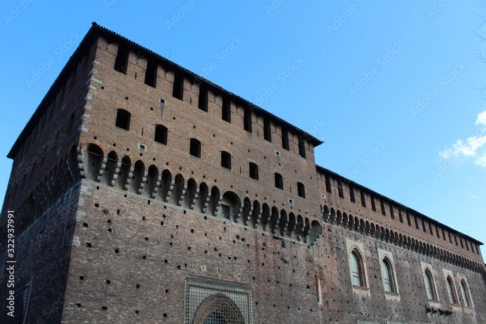 Castello sforzesco di Milano - Italia