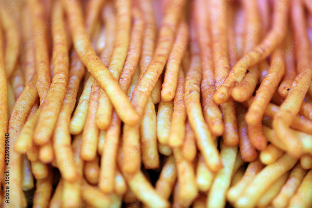 Chinese traditional delicious French fries Chinese traditional delicious French fries