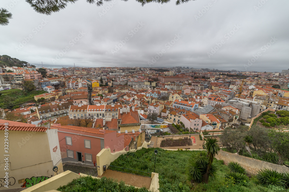Panorama of Lisboa, Portugal