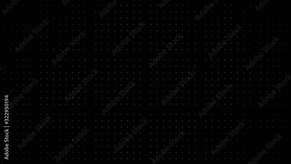 Schwarz Gold - Artdeco Glitzer Punkte Gitter - 3D - Illustration Textur  Tapete Banner Webseite Hintergrund 4k Stock Illustration | Adobe Stock