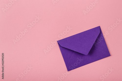 Envelope on the table.