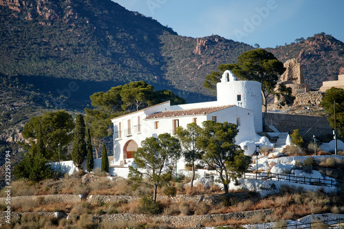 Cuadro en lienzo Hermitage of La Magdalena, a religious building located in Castellón de la Plana, declared of Cultural Interest