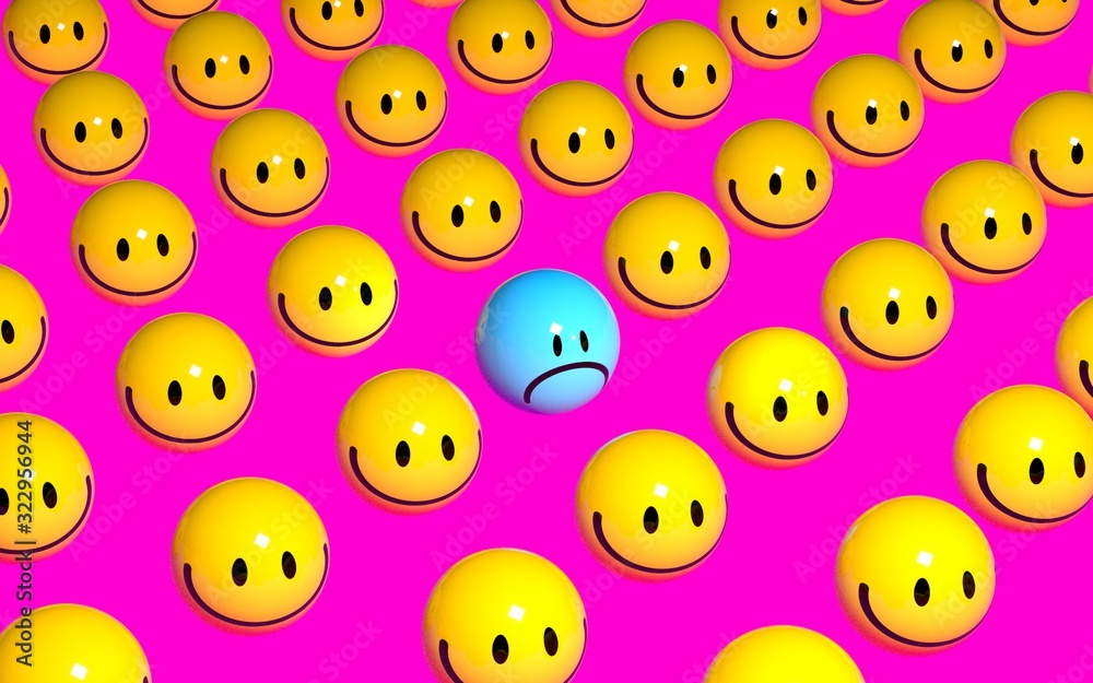 smile and sad pattern smile and sad pattern