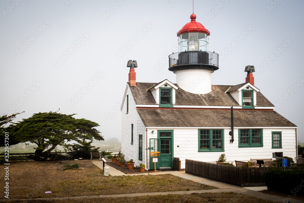 Lighthouse in pacific grove Lighthouse in pacific grove