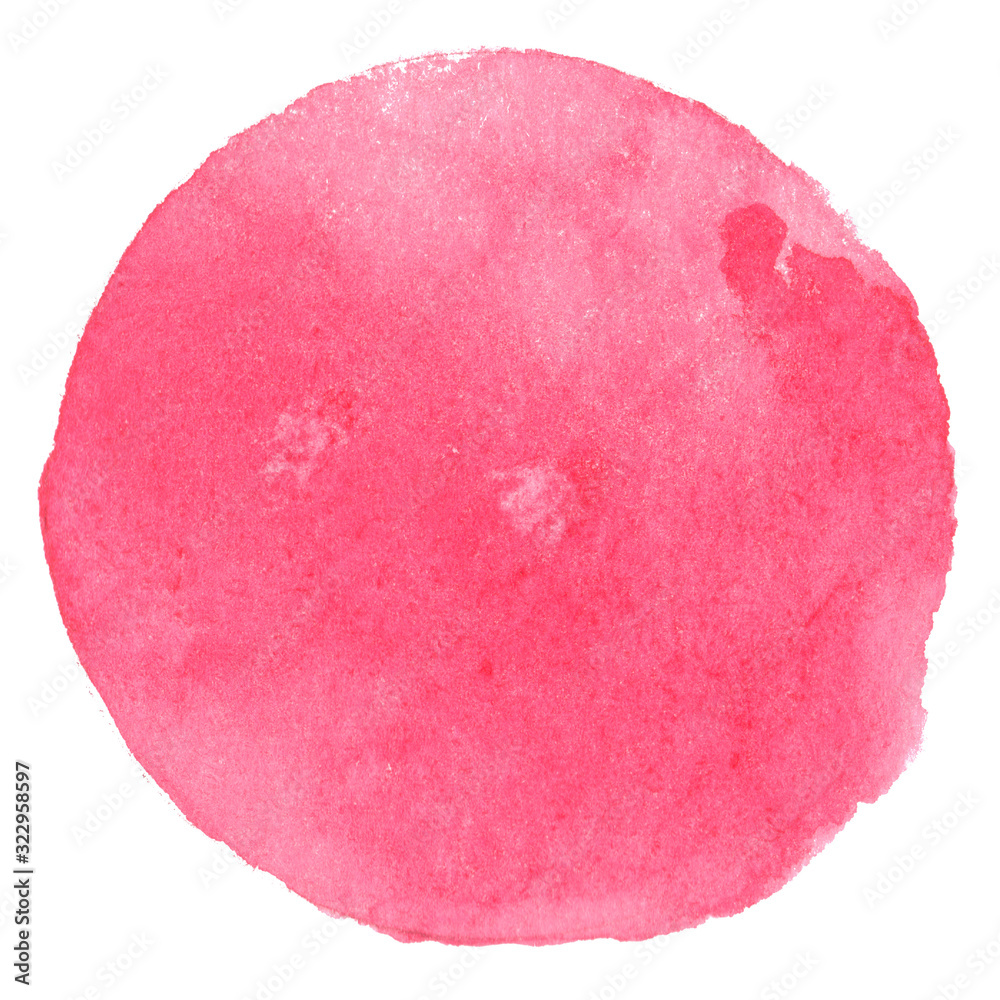 watercolor background red circle