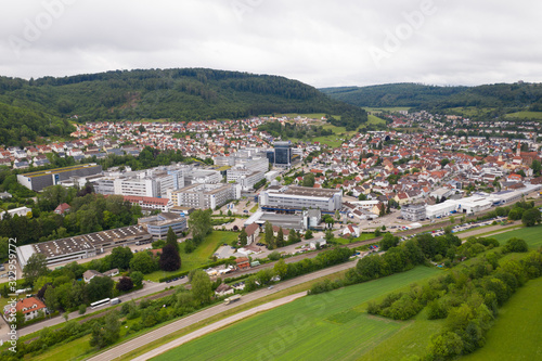 Luftaufnahme Carl ZEISS AG Oberkochen photo