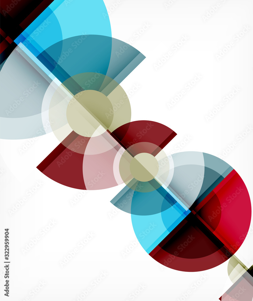Abstract background, circle and triangle design round shapes overlapping. Geometric trendy template. Vector Illustration For Wallpaper, Banner, Background, Card, Book Illustration, landing page Abstract background, circle and triangle design round shapes overlapping. Geometric trendy template. Vector Illustration For Wallpaper, Banner, Background, Card, Book Illustration, landing page
