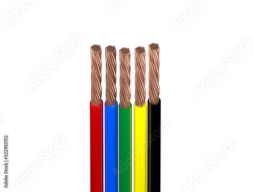 Wallpaper Mural This is 3d Wires and cable images. Torontodigital.ca