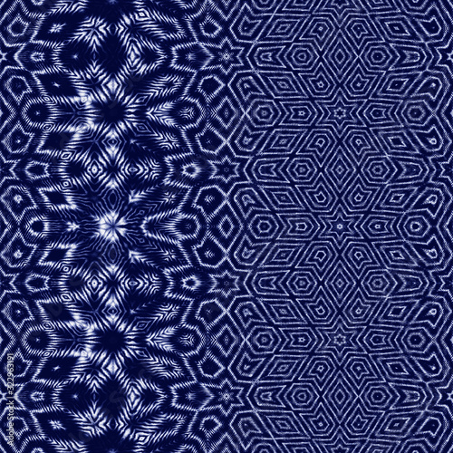 Kaleidoscope intricate stylized parametric fade ethnic tribal fantasy detailed symmetric illusion graphic design. Seamless repeat raster jpg pattern swatch. Great for scart print.