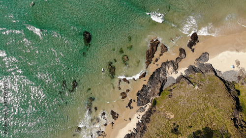 Rocks in the sea
