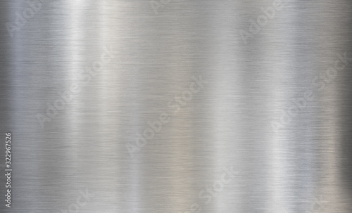 metal or aluminum brushed plate