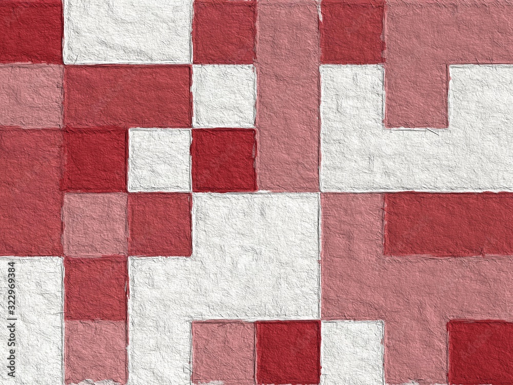 Colorful square pattern with a rough texture background. Background texture wall and have copy space for text. Picture for creative wallpaper or design art work. Colorful square pattern with a rough texture background. Background texture wall and have copy space for text. Picture for creative wallpaper or design art work.